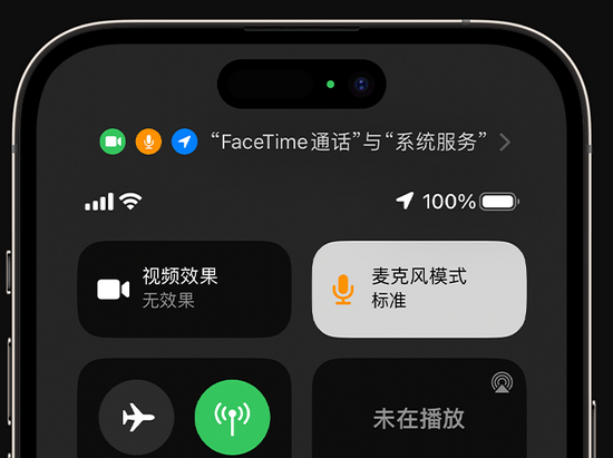 谢家集苹果授权维修网点分享iPhone在通话时让你的声音更清晰 