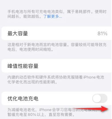 谢家集苹果15维修分享iPhone15充电到80%就充不进电了怎么办 