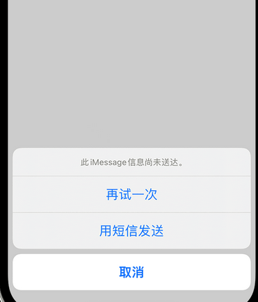 谢家集apple维修iPhone上无法正常发送iMessage信息